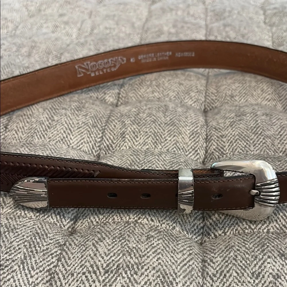 Nocona genuine leather belt size 40